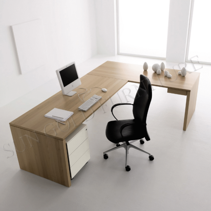 WorkNest Compact Office Desk - Image 1