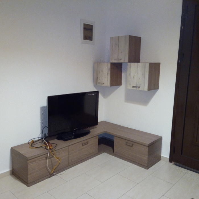 Minimalist Floating TV Shelves - Image 1